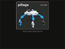 Tablet Screenshot of pillage.com